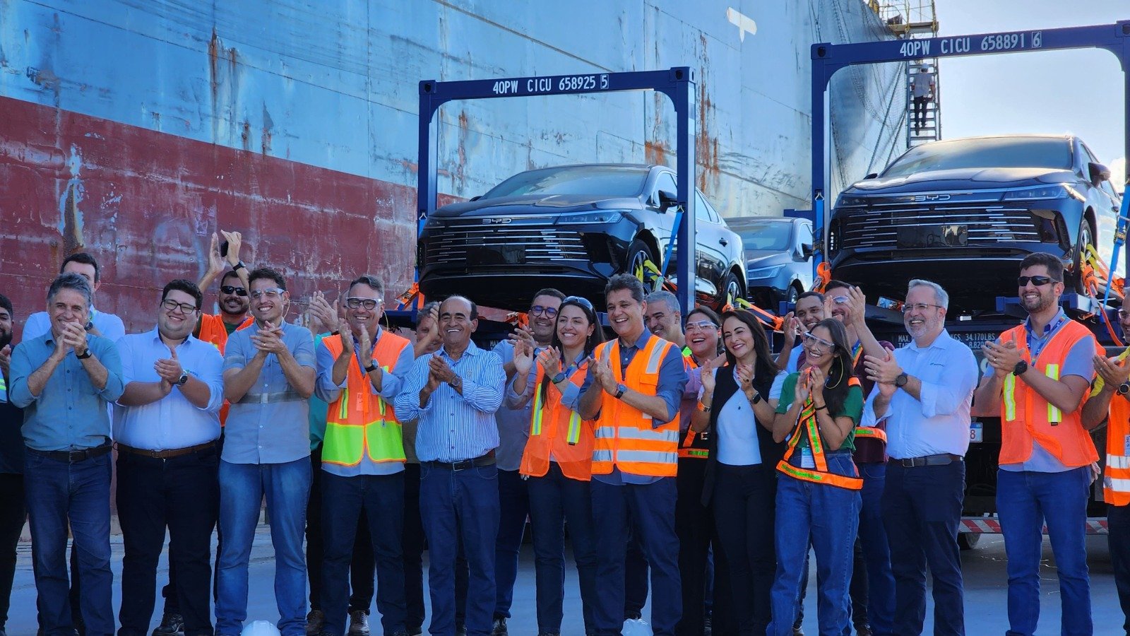 Mais de 8 mil veículos importados chegam ao Portocel, em Aracruz, até o fim do ano