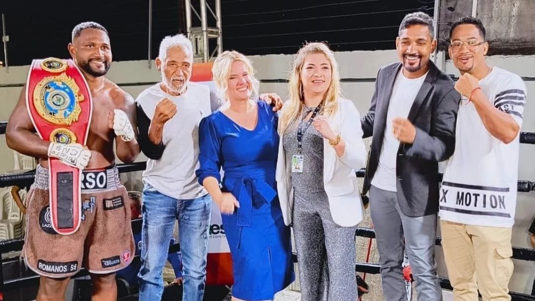 Luciano Falcão mantém cinturão do CNB na luta principal do Falcão Fight