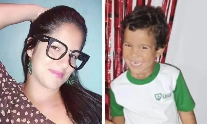 Dois suspeitos de envolvimento na morte de mãe e filho na Serra são presos