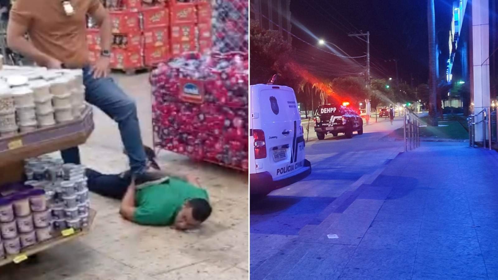 Jovem morto a facadas após briga dentro de supermercado em Vitória