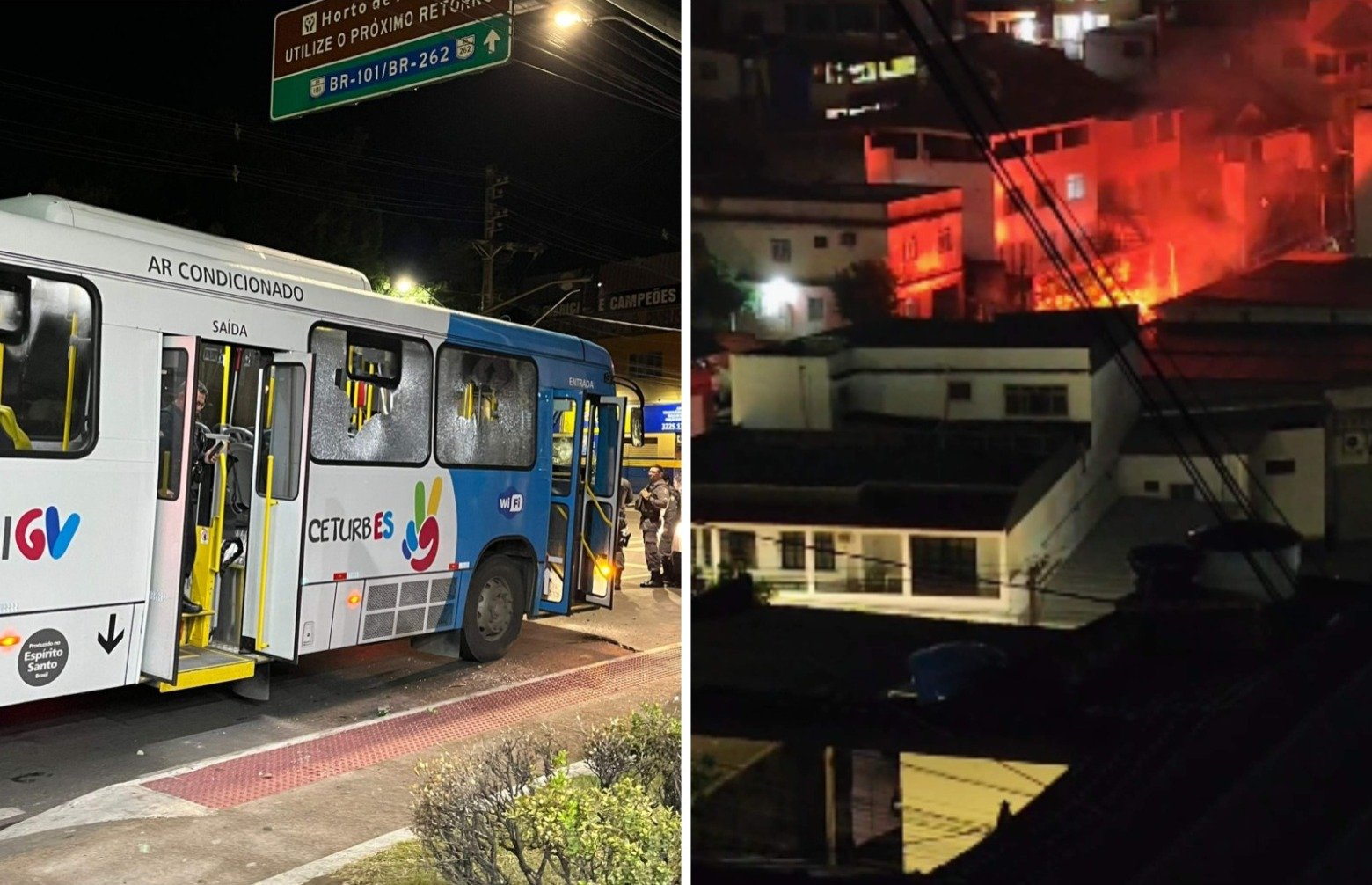 Confronto termina com adolescente morto e ônibus apedrejado em Vitória