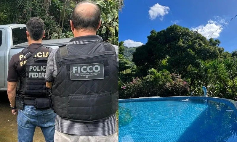 Líder de facção é preso em sítio de luxo com diária de R$ 700 em Cariacica