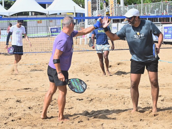 Vitória recebe o maior Campeonato Brasileiro de Beach Tennis da história