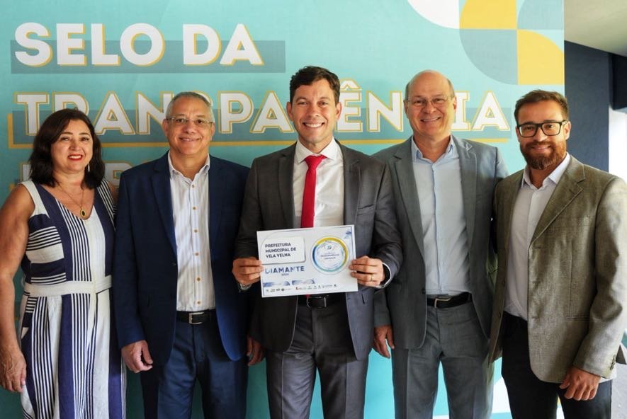 Gestão Municipal recebe Selo Diamante de transparência pública em evento no TCE