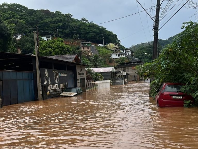 Chuva no ES: quatro cidades decretam estado de emergência