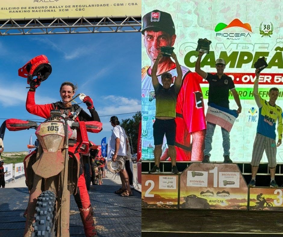 Pilotos capixabas iniciam temporada com pódio no Campeonato Brasileiro de Enduro