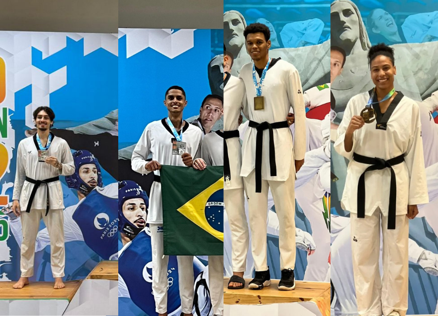 Capixabas conquistam medalhas no Open de Taekwondo no RJ
