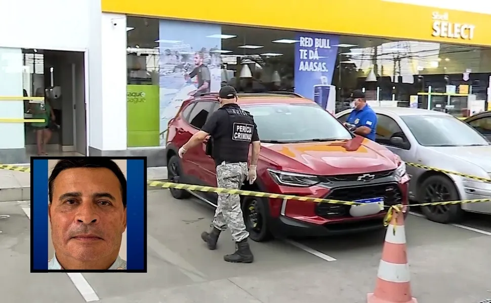 Empresário é encontrado morto dentro de carro em posto de combustíveis em Vitória