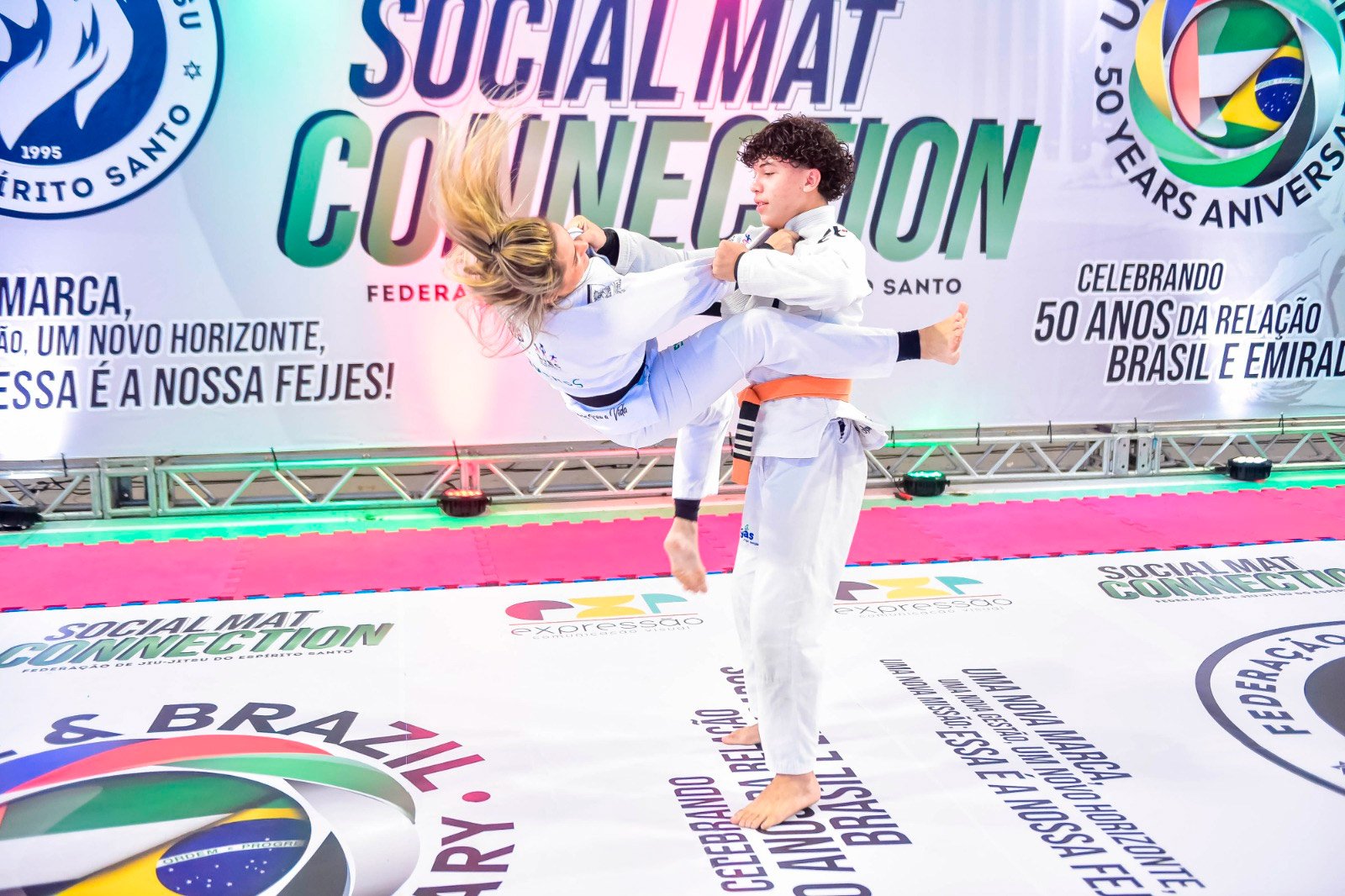 Vitória recebe a 2a etapa Estadual de Jiu-jítsu, neste sábado (5), no Tancredão