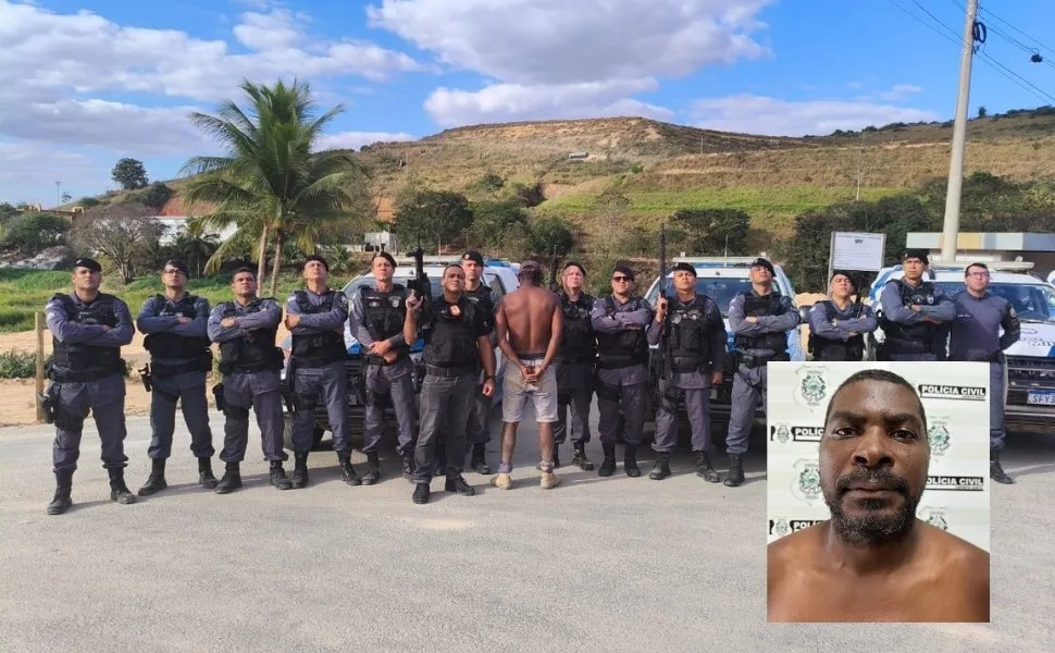 Chefe de milícia do RJ é preso foragido no Noroeste do ES