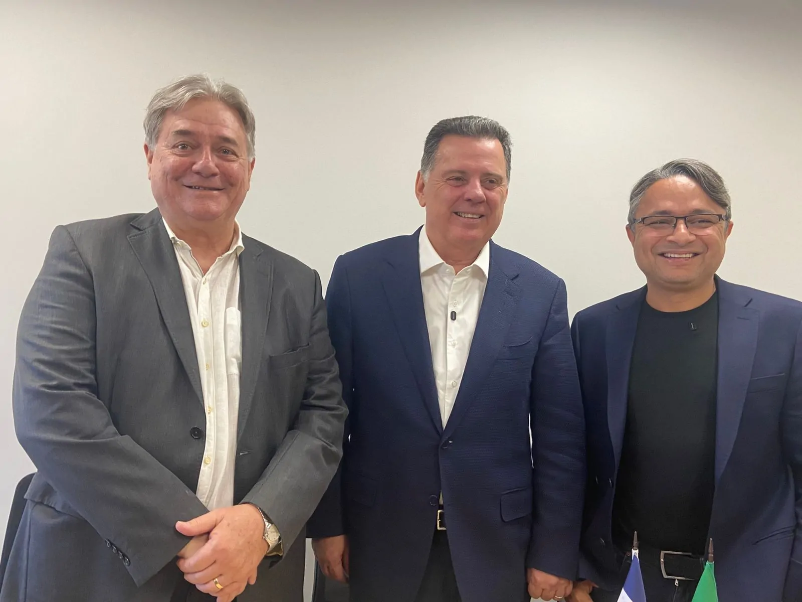 Com Marconi Perillo no ES, PSDB lança Luiz Paulo pré-candidato ao Senado