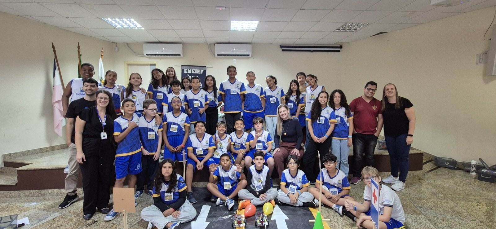 Guarapari realiza o Dia D da robótica nas escolas municipais
