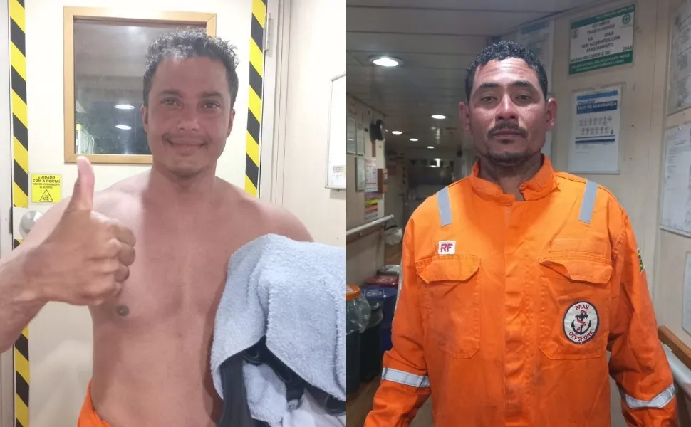 Empresário e amigo comeram peixe cru e racionaram água até serem resgatados