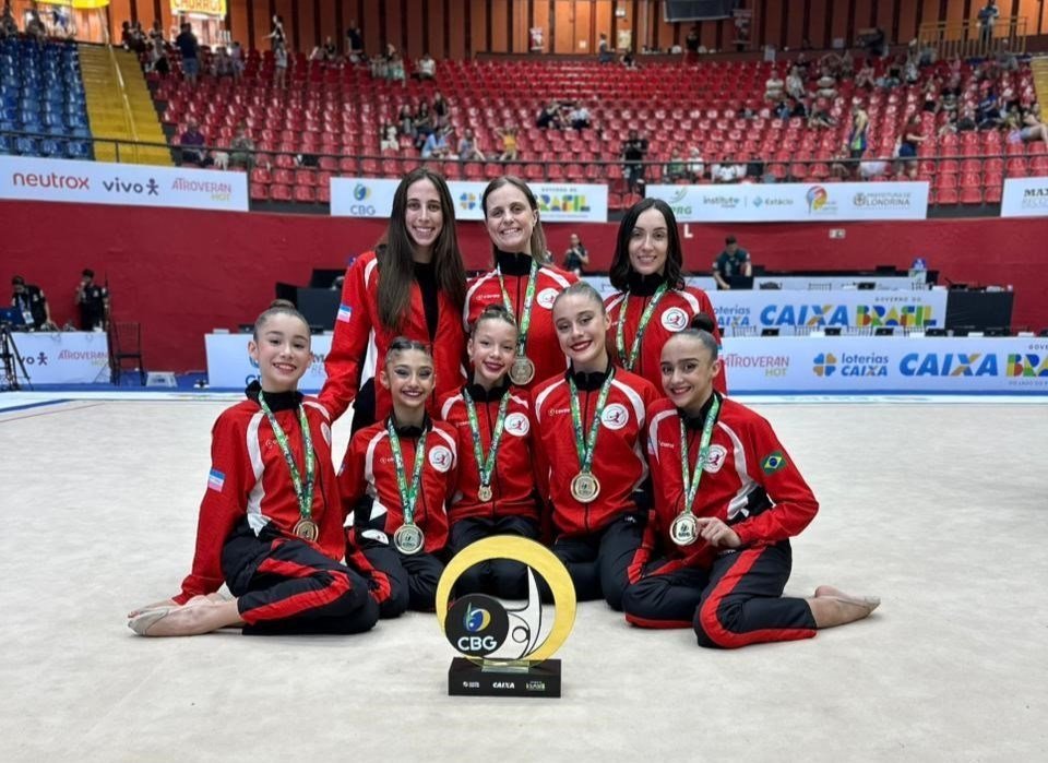 Ginastas capixabas conquistam medalhas no Campeonato Brasileiro no PR