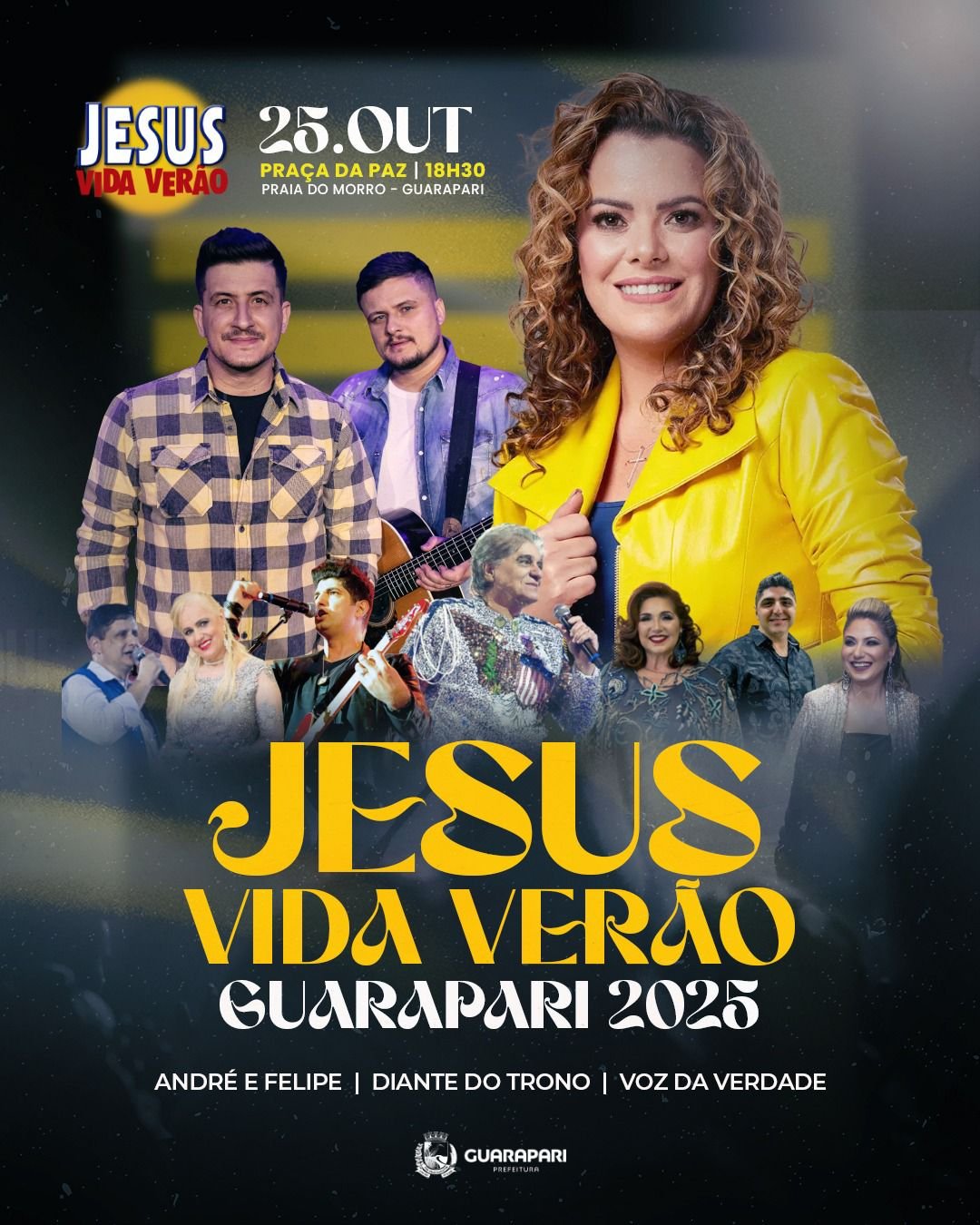 Guarapari será palco do Jesus Vida Verão no próximo sábado