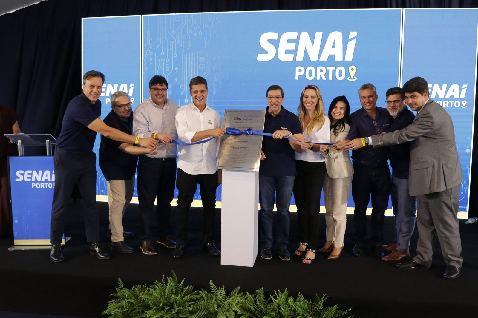 Senai Porto é inaugurado e abre caminho para mais de 3 mil matrículas por ano em qualificação profissional