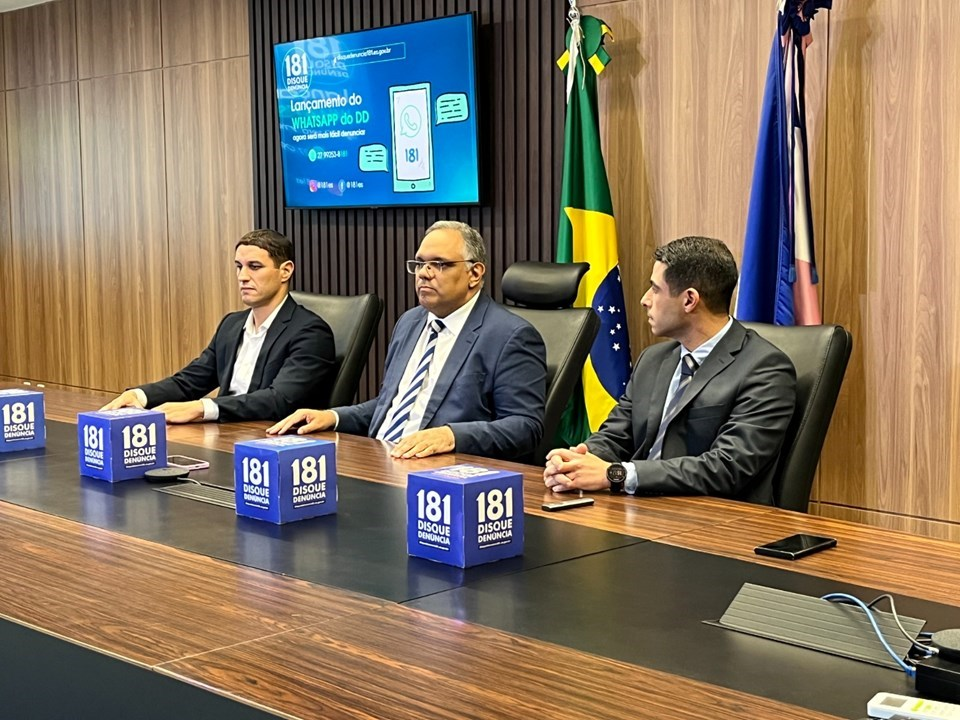 Disque Denúncia 181 passa a receber denúncias por WhatsApp