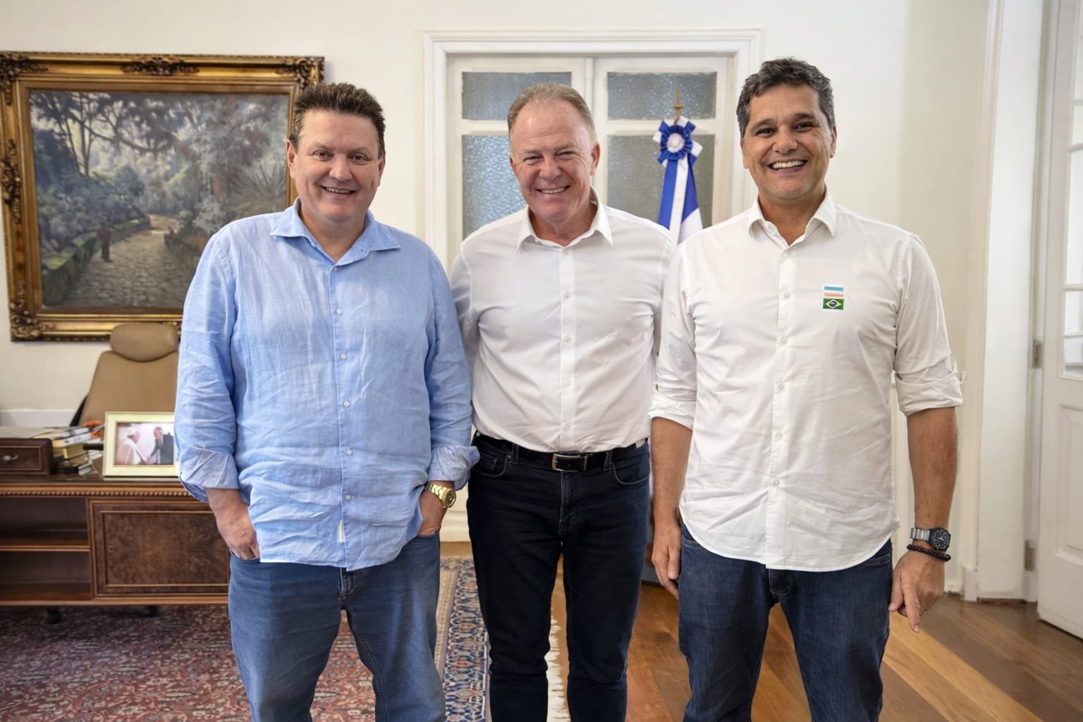 Euclério Sampaio reafirma apoio ao projeto de Renato Casagrande e Ricardo Ferraço ao governo