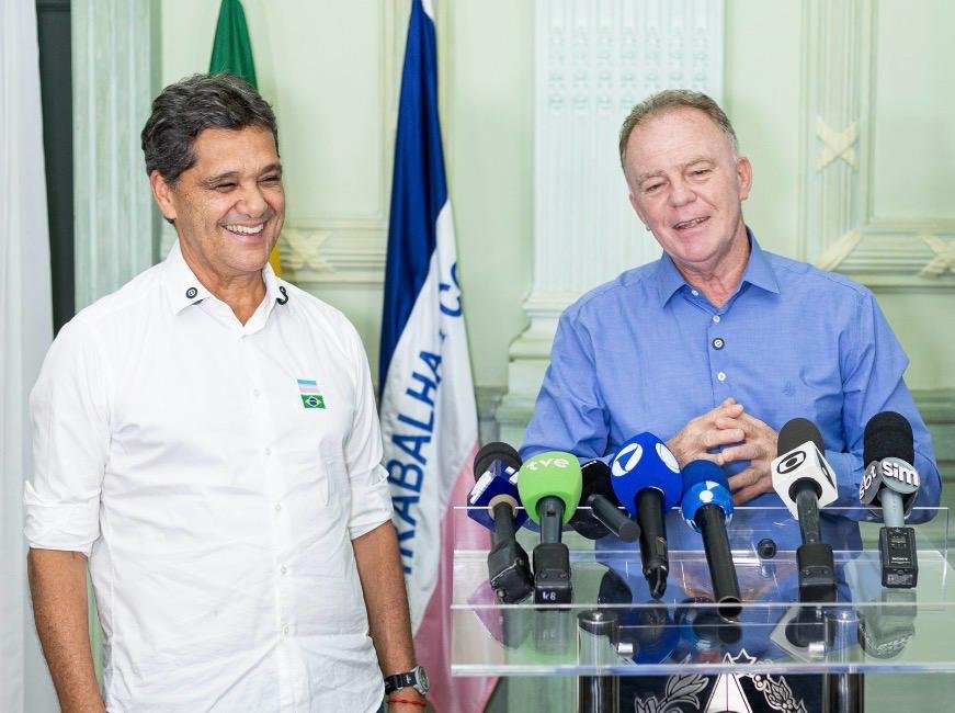 Casagrande anuncia que deixa o governo até o início de abril e Ricardo vai assumir