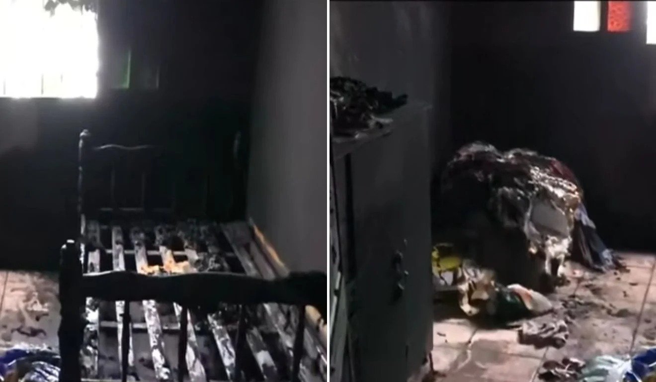 Dois irmãos morrem durante incêndio em casa no Morro do Quadro, em Vitória