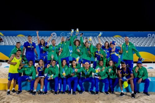 Seleção Brasileira de Beach Soccer fará amistosos no ES antes de torneios internacionais