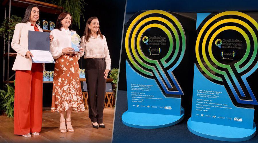Prefeitura de Vila Velha conquista 1º lugar do Brasil em Informação Contábil