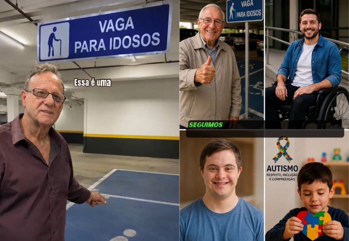 Nova lei amplia acessibilidade com mais vagas reservadas em estacionamentos em Vila Velha