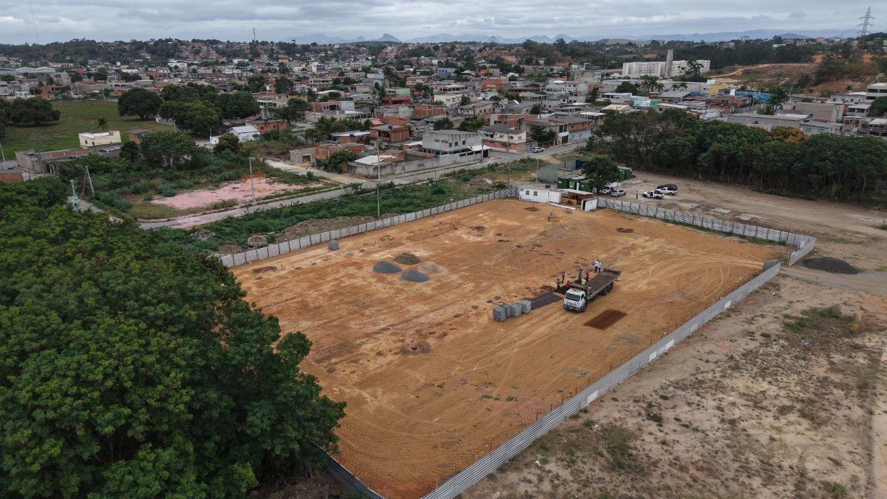 Cariacica terá novo complexo esportivo com campo, quadras e área de convivência