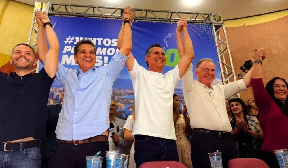 Podemos oficializa apoio a Ricardo Ferraço e pleiteia vaga de vice na chapa ao governo do ES