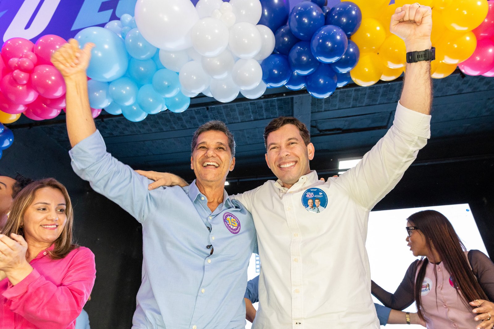 Arnaldinho lança candidaturas de Ricardo Ferraço e Casagrande durante encontro político em Vila Velha