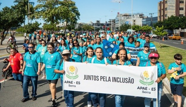 “Inclua nossa voz”: Caminhada da Inclusão acontece em Vitória neste domingo