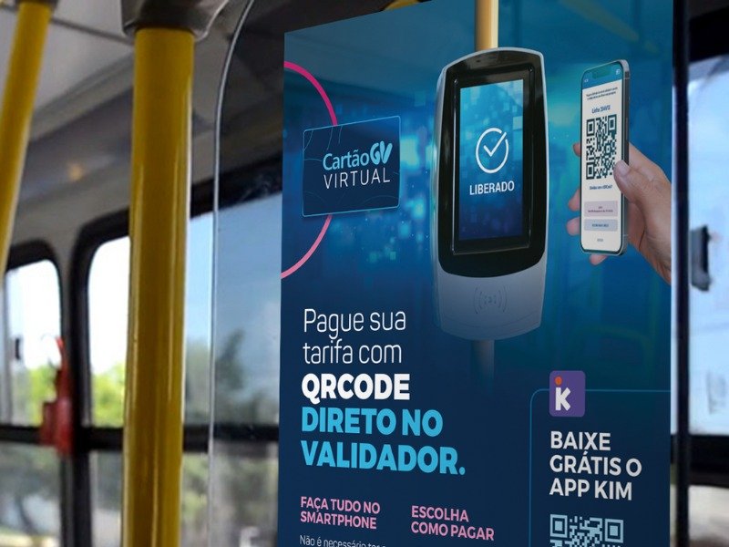 Passageiro vai poder pagar passagem do Transcol pelo aplicativo da GVBus