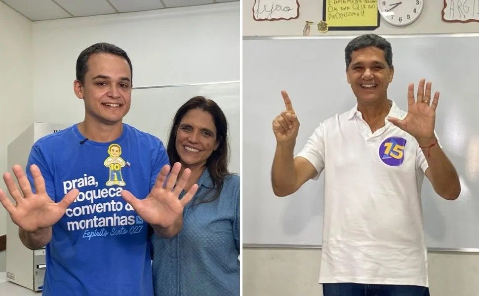 Pazolini e Ricardo vão disputar o segundo turno para o governo do ES