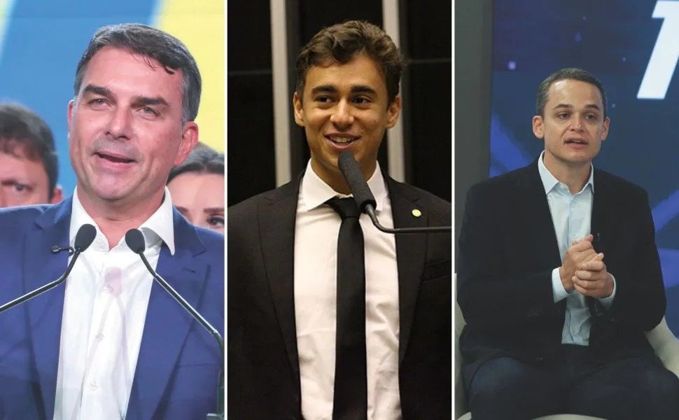 Flávio Bolsonaro e Nikolas Ferreira vêm ao ES para ato pró-Pazolini
