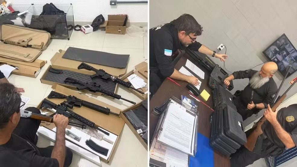 Polícia prende três suspeitos de desviar armas e munições para organizações criminosas no ES e RJ